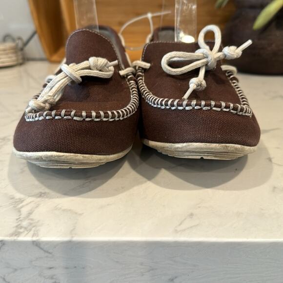 Cole Haan Java Fabric Grant LTE Slip-On Loafer Hamptons preppy nautical size 11 - Picture 2 of 10